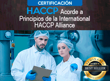 Certificación HACCP acorde a principios de la International HACCP Alliance