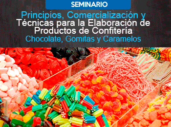 Principios, Comercialización y Técnicas para la Elaboración de Productos de Confitería: Chocolates, Gomitas y Caramelos
